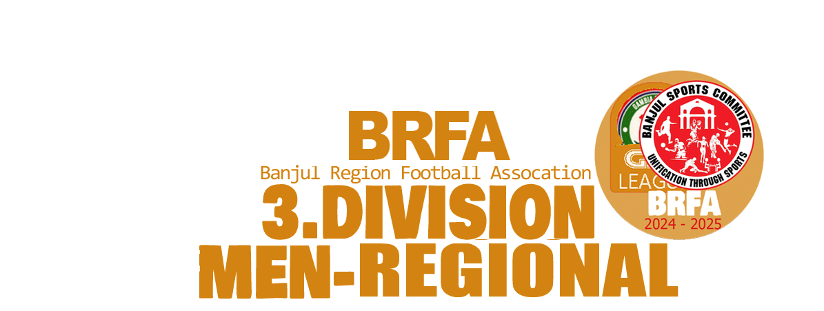 Regional - Banjul (BRFA) -Gff-3rd-division-men